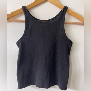 Everlane Classic Black Tank Top